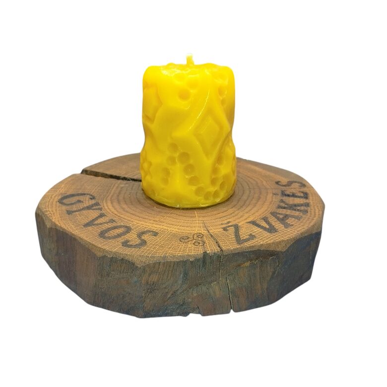 Žvakė Šventinė 6,5cm x 6cm