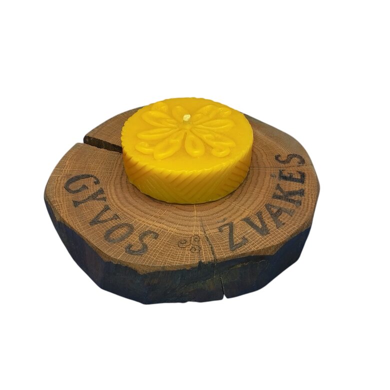 Žvakė Gėlės žiedas 2,5cm x 8cm