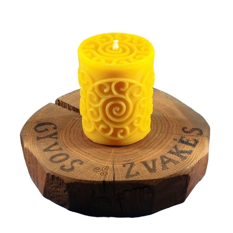 Žvakė Saulės ratas 7,5cm x 6,5cm