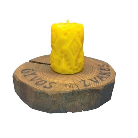 Žvakė Šventinė 6,5cm x 6cm