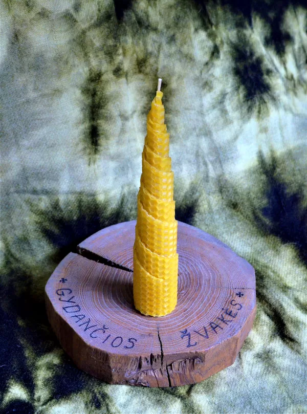 Rolled candle 18cm x 3,5cm