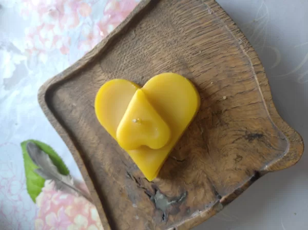 Tealight candle Hearts 1,6cm x 5,7cm