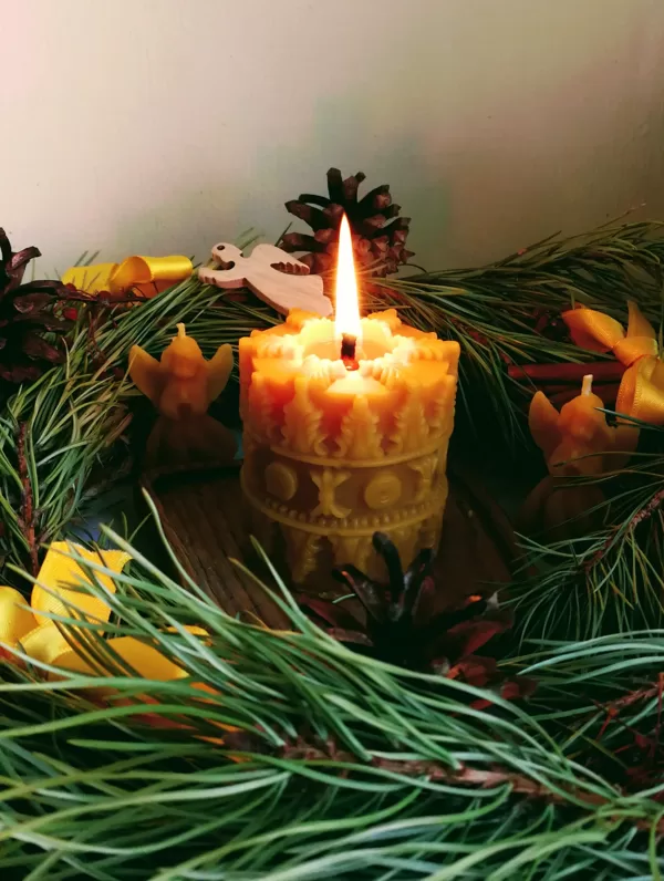 Candle Ornaments 7,5cm x 7,5cm